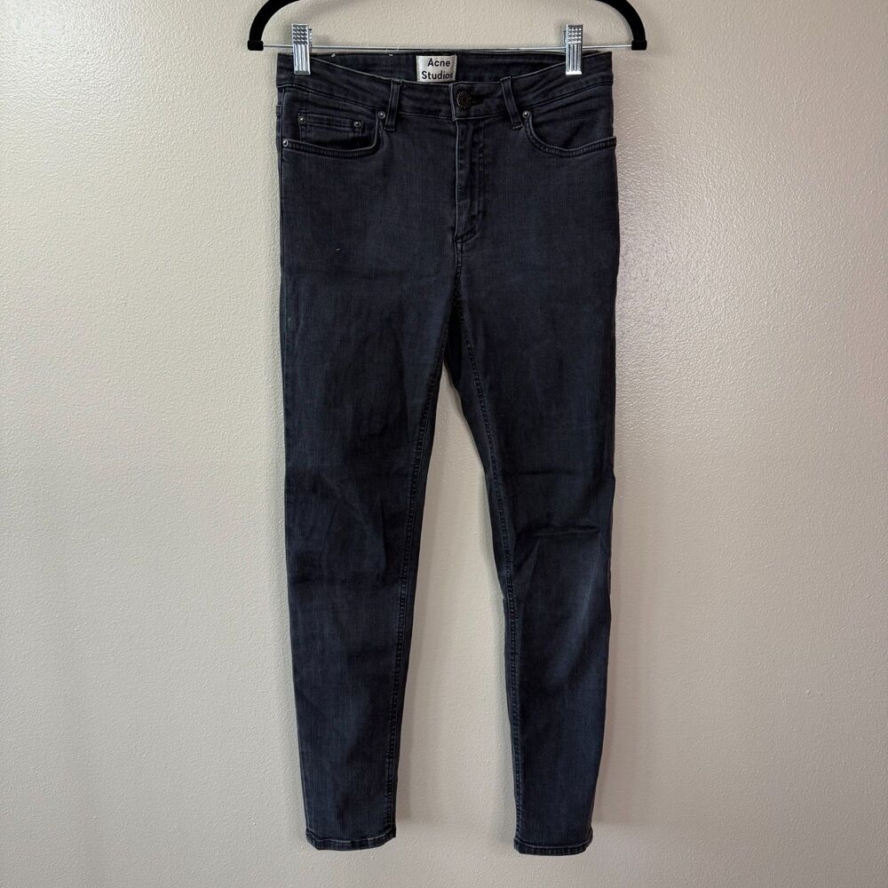 Acne Studios Black Skinny Jeans